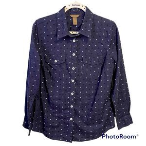 Bit & Bridle Horse button down equestrian horse print